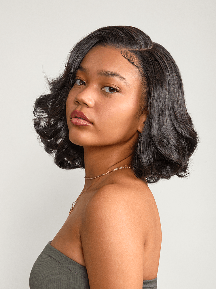 Frodio StyleStay Long-Lasting Loose Wave Wig Glueless Human Hair With BioProtein Tech-01