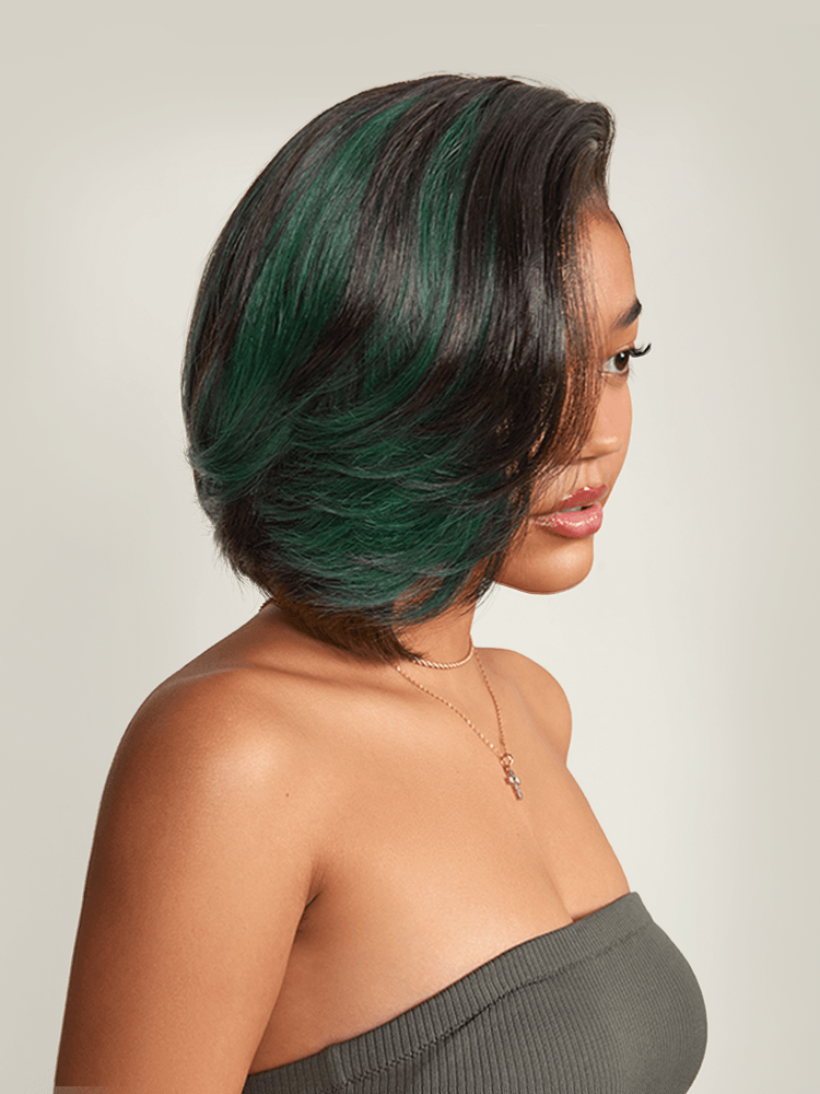 Frodio StyleStay Long-Lasting Bob Wig Glueless Hairstyle Human Hair With BioProtein Tech-08