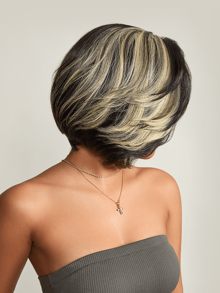 Frodio StyleStay Long-Lasting Bob Wig Glueless Hairstyle Human Hair With BioProtein Tech-05