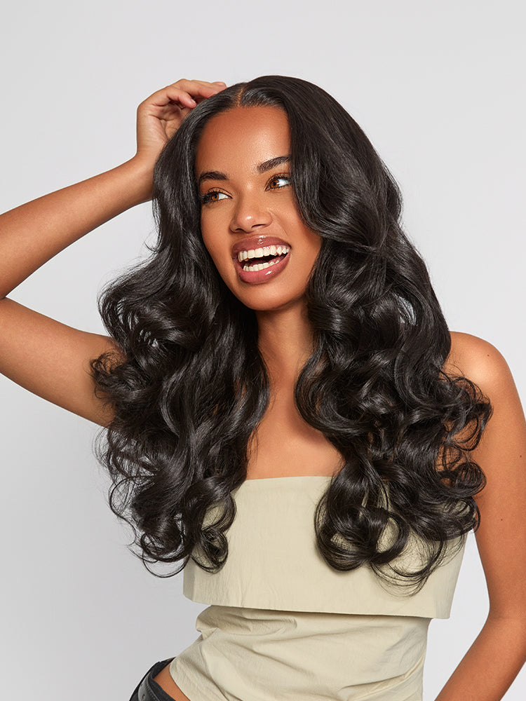 Frodio Veralux™ Blend Human Hair 24" 13x6 HD Lace Loose Wave Wig-17