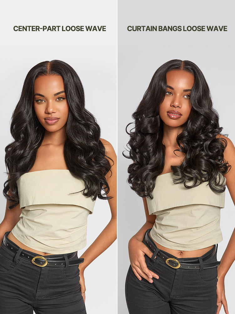 Frodio Veralux™ Blend Human Hair 24" 13x6 HD Lace Loose Wave Wig-23