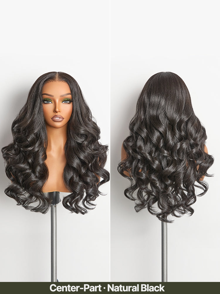 Frodio Veralux™ Blend Human Hair 24" 13x6 HD Lace Loose Wave Wig-27
