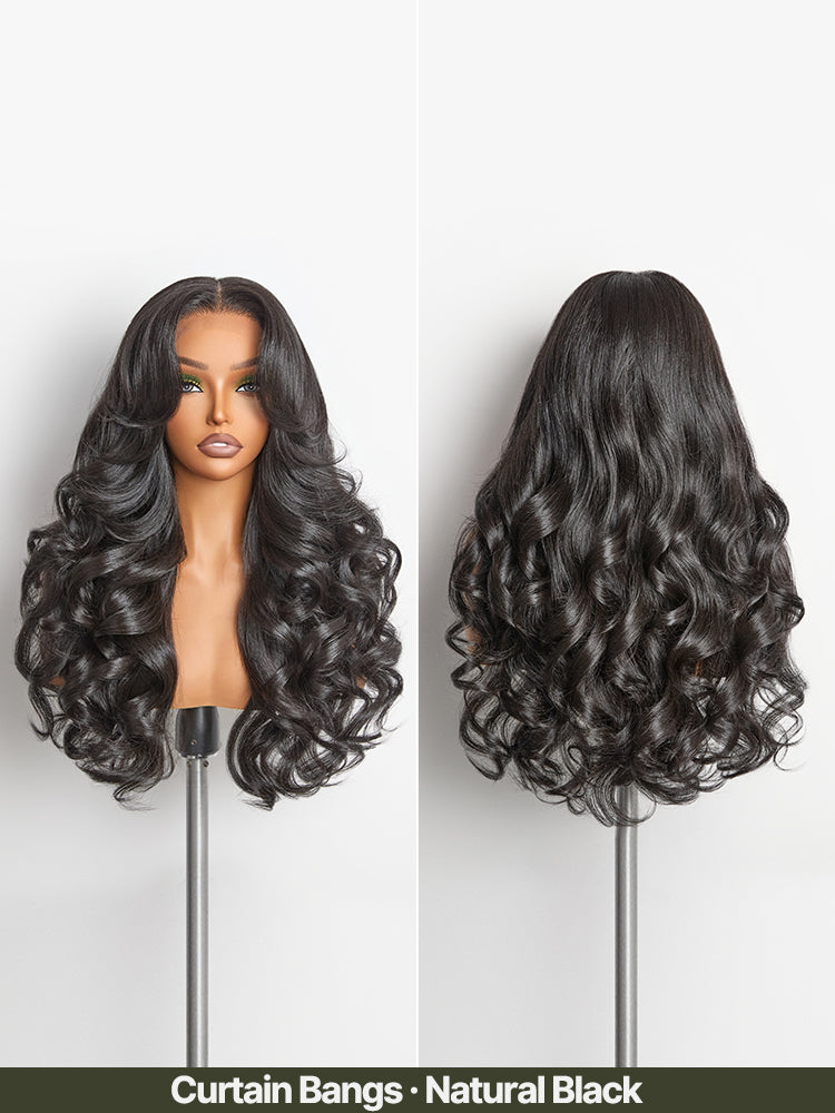 Frodio Veralux™ Blend Human Hair 24" 13x6 HD Lace Loose Wave Wig-28