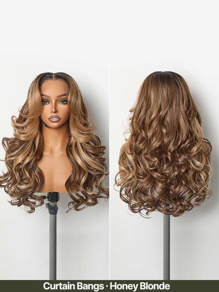 Frodio Veralux™ Blend Human Hair 24" 13x6 HD Lace Loose Wave Wig-29