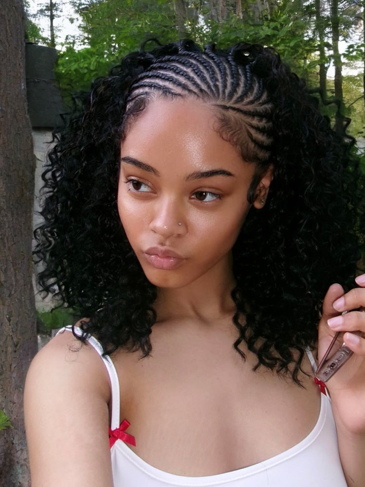 Frodio Veralux™ Fiber 12" Fulani Braid Wig-01