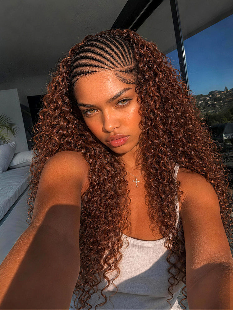 Frodio Veralux™ Fiber Fulani Braid Wig 13x6 Frontal Lace Wig Chic and Voluminous-51