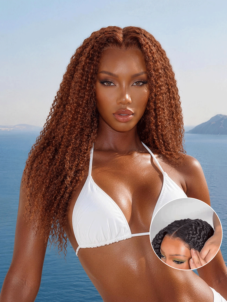 Frodio Veralux™ Blend Human Hair Defined Kinky Curly Wig 9x6 Lace Glueless Full & Fluffy Beginner-Friendly-13