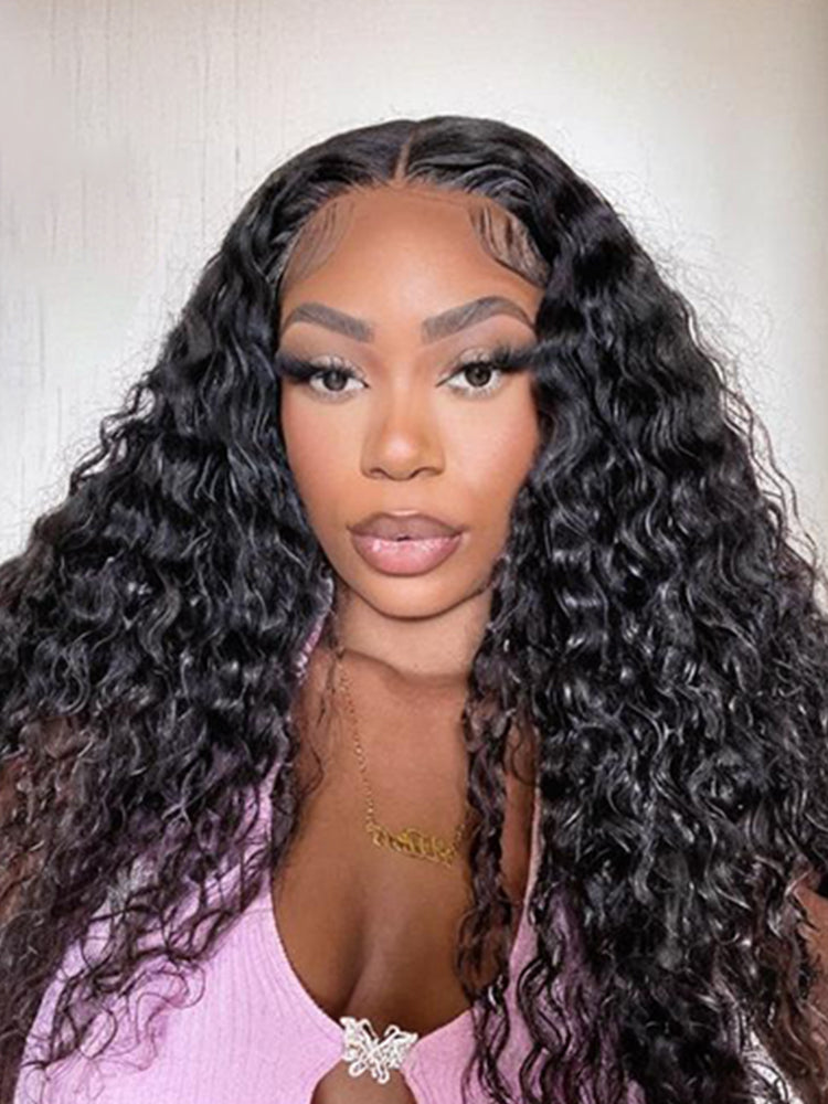 [Blend] Frodio Veralux™ Blend Human Hair Middle Part Curly Wig- Effortless Shaggy Waves Big Hair Curly Hair Wig Ready To Wear-02