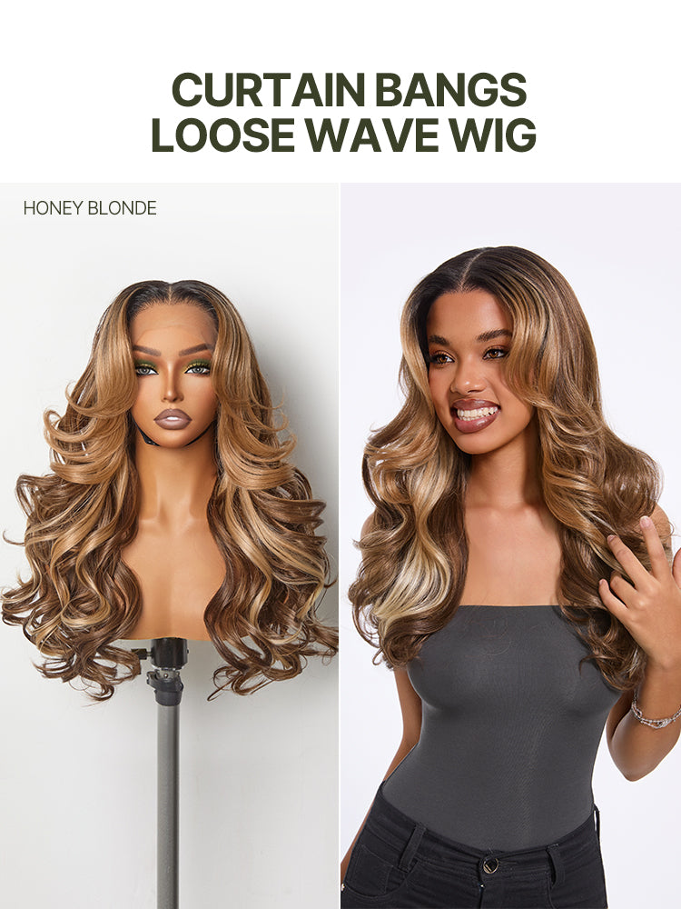 Frodio Veralux™ Blend Human Hair 24" 13x6 HD Lace Loose Wave Wig-26