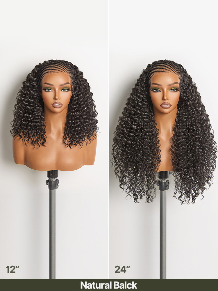 Frodio Veralux™ Fiber 12" Fulani Braid Wig-02