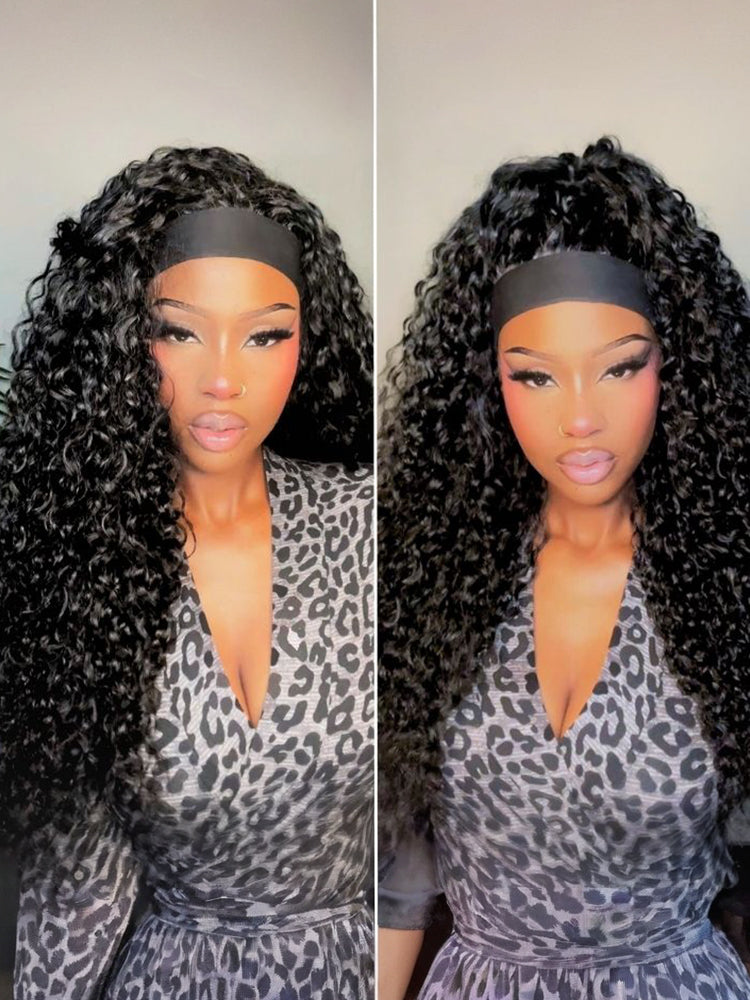Frodio Veralux™ Fiber 22″ Deep Wave Headband Wig-01