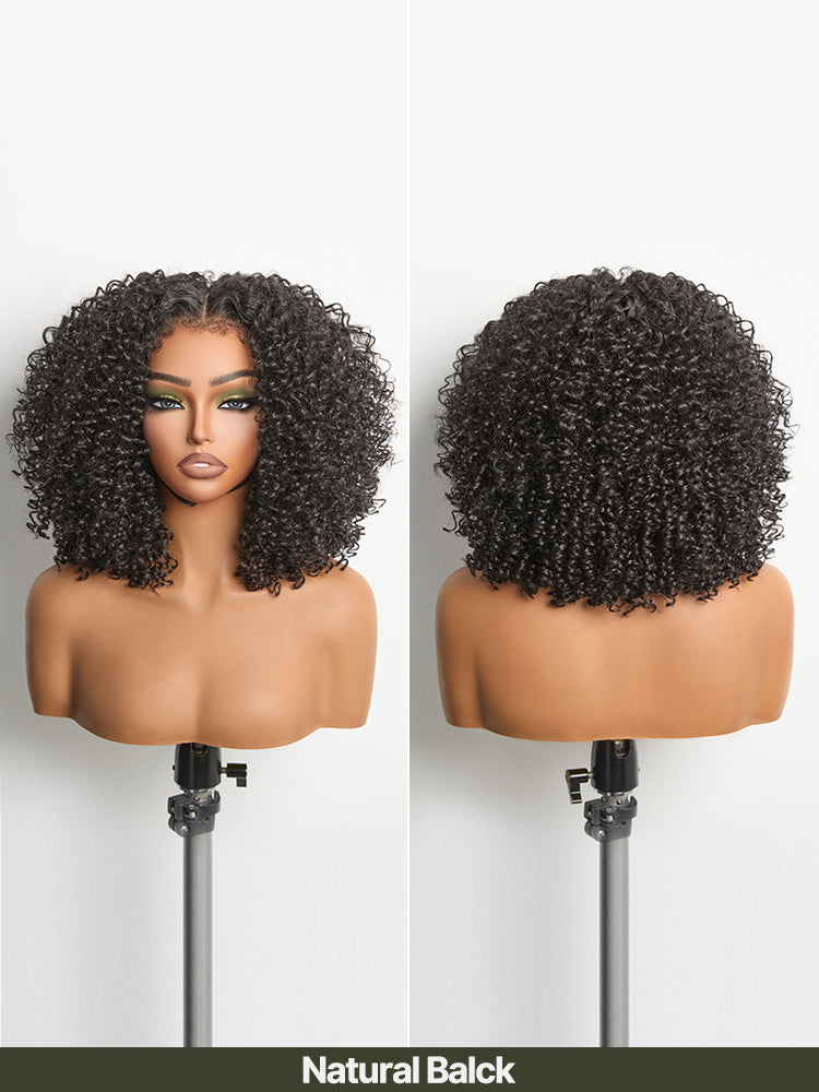 [Blend] Frodio Veralux™ Blend 12'' Jerry Curly Glueless Wear & Go Wig-07