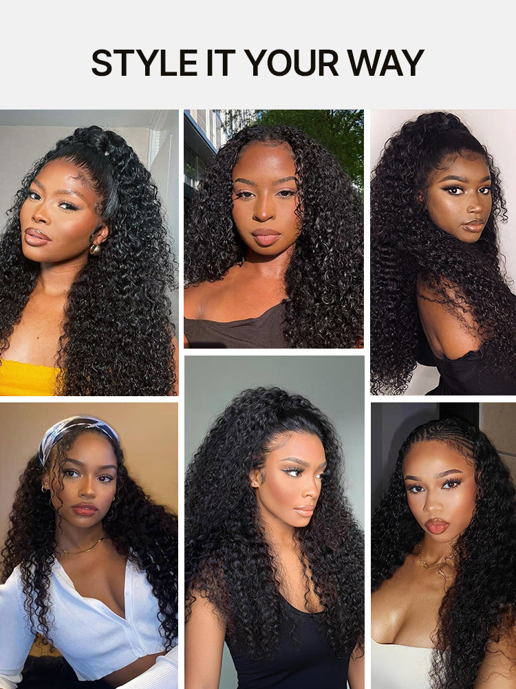[Free Wigs Giveaway] Frodio Veralux™ Blend Human Hair 3-in-1 Bouncy Curly Half Wig Ready to Wear Effortless Daily Wear-08