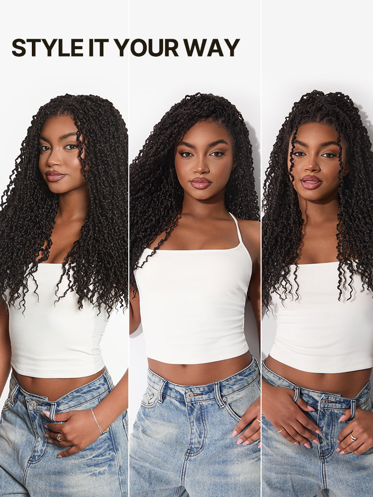 Frodio Veralux™ Boho Twist Curly 13x6 Ear-to-Ear Pre-Cut Lace Front 24" Wig Glueless Ready to Wear-03