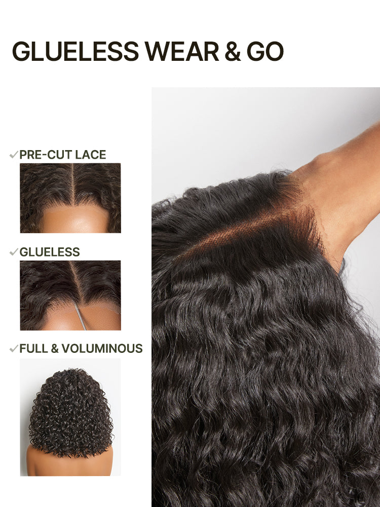 [Blend] Frodio Veralux™ T-Part Lace Curly Wig  – Blend Human Hair, Fluffy Curls, Natural Hairline, Ready to Wear-03