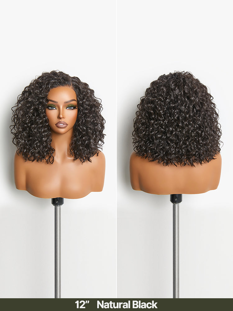 [Blend] Frodio Veralux™ T-Part Lace Curly Wig  – Blend Human Hair, Fluffy Curls, Natural Hairline, Ready to Wear-08