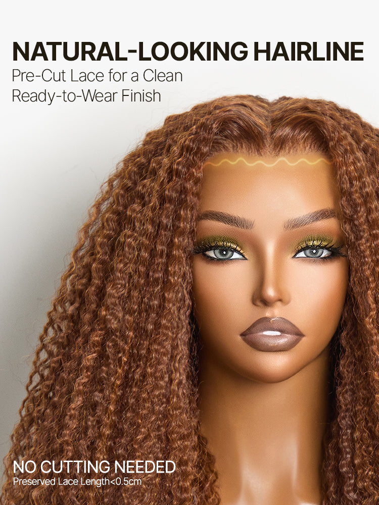 Frodio Veralux™ Blend Human Hair Kinky Curly Wig 9x6 Lace Glueless Full & Fluffy Beginner-Friendly-03