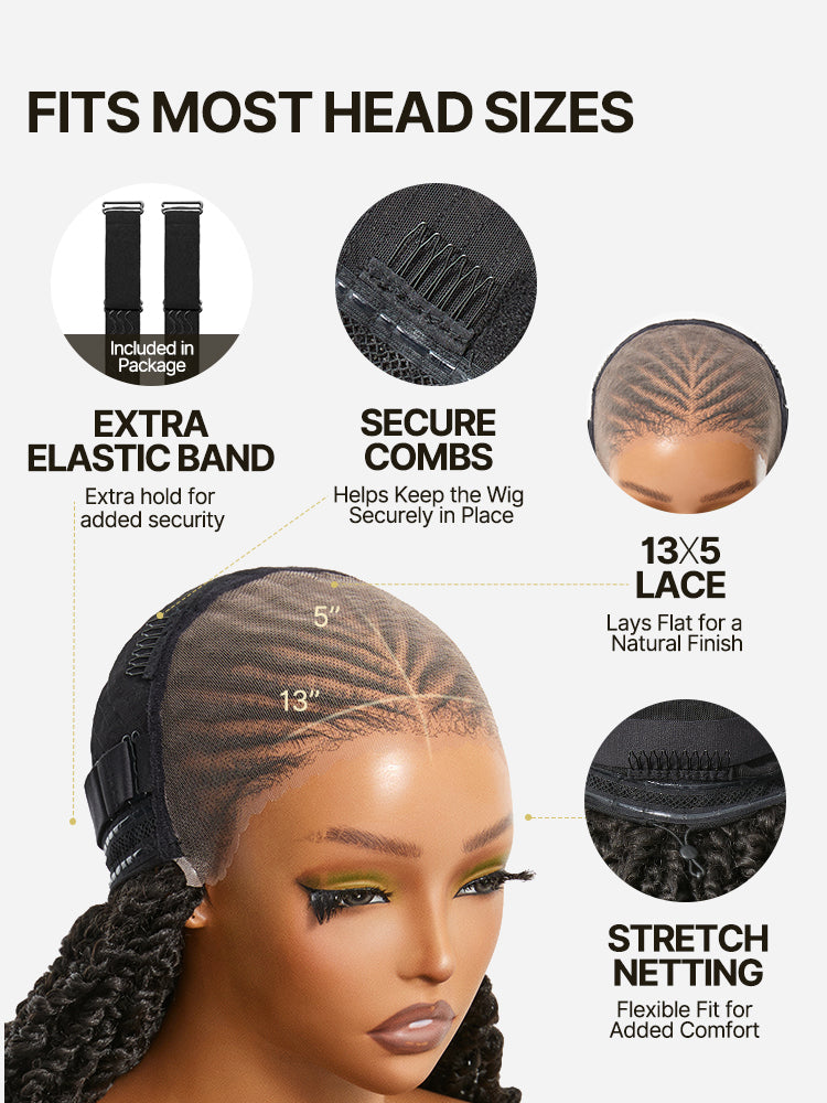 Frodio Veralux™ Fiber Passion Twist Wig 13x5 Frontal Lace Wig with Baby Hair-07
