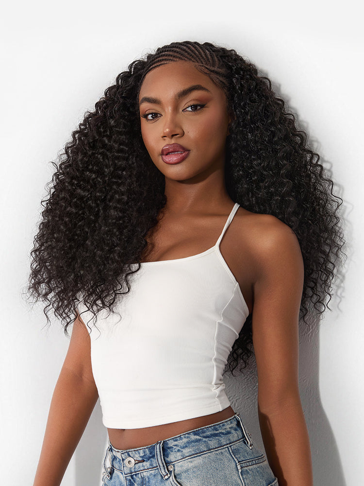 [Free Wigs Giveaway] Frodio Veralux™ Fiber Fulani Braid Wig 13x6 Frontal Lace Wig Chic and Voluminous-05