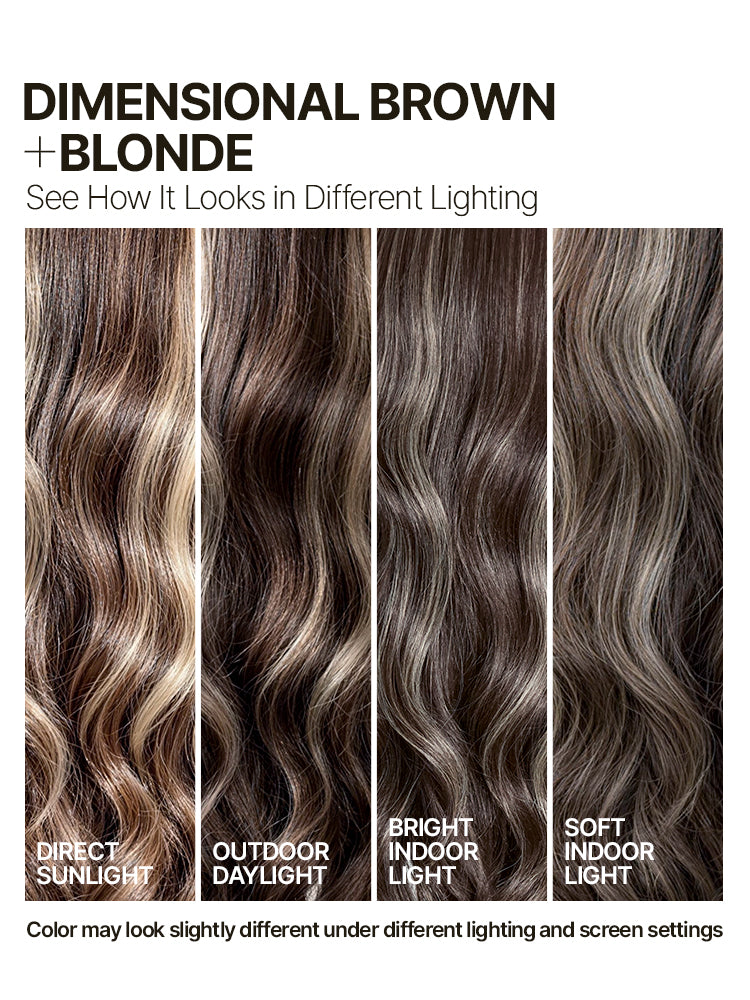 Frodio Veralux™ Blend Human Hair Loose wave Wig 9x6 Lace Brown Blonde Highlight 28 Inch-18