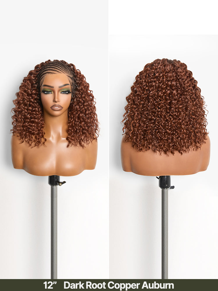 Frodio Veralux™ Fiber Fulani Braid Wig 13x6 Frontal Lace Wig Chic and Voluminous-49