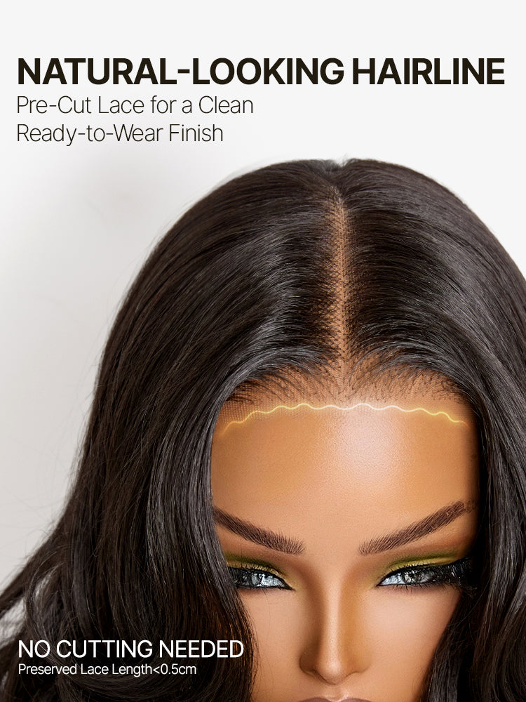 Frodio Veralux™ Blend Human Hair Face-Framing Layered Loose Wave Wig 13x6 Frontal Lace-03