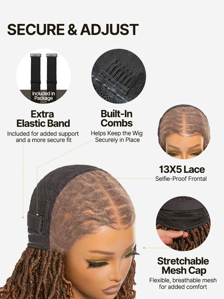 Frodio Veralux™ Fiber Faux Locs Wig 13x5 Lace Frontal Pre-Cut Lace with Baby Hair-06